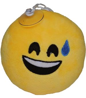 EMOTICONA AMB VENTOSA RUBORITZAT | 8434364000307 | EMOTICON WORLD | Llibreria La Gralla | Llibreria online de Granollers