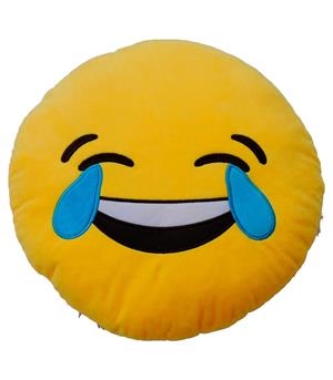 COIXI EMOTICONA PLORAR DE RIURE (32 CMS) | 8434364000826 | EMOTICON WORLD | Llibreria La Gralla | Llibreria online de Granollers