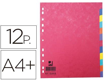 JOC SEPARADORS PLUS Q-CONNECT 12 UN | 5705831154094 | 77866 | Llibreria La Gralla | Llibreria online de Granollers