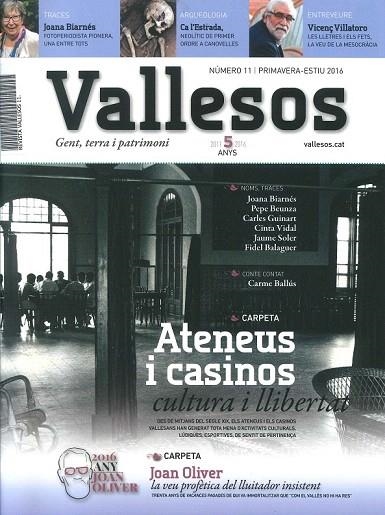 VALLESOS 11. ATENEUS I CASINOS | 2014188211 | VV.AA | Llibreria La Gralla | Llibreria online de Granollers