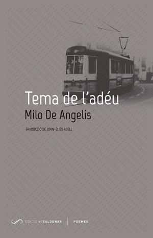TEMA DE L'ADÉU EDICIÓ BILINGÜE ITALIÀ/ CATALÀ) | 9788494507823 | ANGELIS, MILO DE  | Llibreria La Gralla | Llibreria online de Granollers