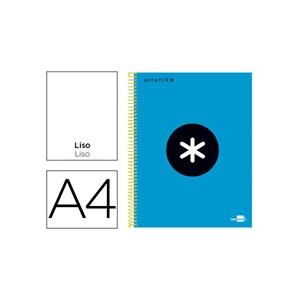 LLIBRETA ANTARTIK A4 COLORS ESPIRAL LLISA MICROPERFORADA | 8423473746268 | Llibreria La Gralla | Llibreria online de Granollers