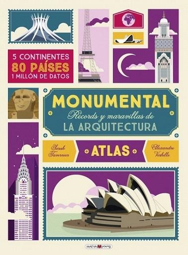 MONUMENTAL ATLAS | 9788416690039 | TAVERNIER, SARAH; VERHILLE, ALEXANDRE | Llibreria La Gralla | Librería online de Granollers