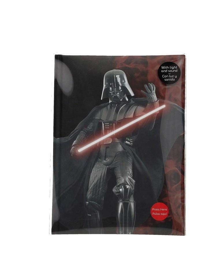 LLIBRETA AMB LLUM I SO STAR WARS DARTH VADER | 8436546896517 | SD TOYS | Llibreria La Gralla | Librería online de Granollers