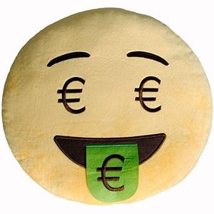COIXI EMOTICONA GUIÑO EURO  | 8434364002097 | EMOTICON WORLD | Llibreria La Gralla | Llibreria online de Granollers