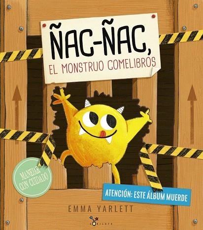 ÑAC-ÑAC, EL MONSTRUO COMELIBROS | 9788469604915 | YARLETT, EMMA | Llibreria La Gralla | Llibreria online de Granollers