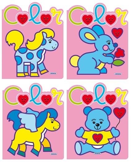 LOVE COLOR (4 TÍTULOS) | 9788467702286 | SUSAETA, EQUIPO | Llibreria La Gralla | Librería online de Granollers
