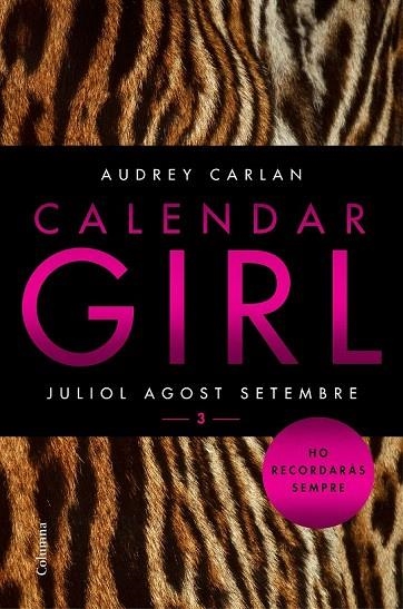 CALENDAR GIRL 3 (CATALÀ) | 9788466421249 | CARLAN, AUDREY | Llibreria La Gralla | Llibreria online de Granollers