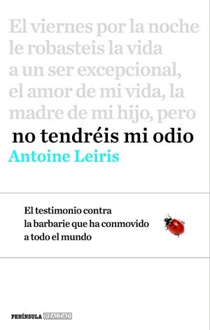 NO TENDRÉIS MI ODIO | 9788499425368 | LEIRIS, ANTOINE  | Llibreria La Gralla | Librería online de Granollers