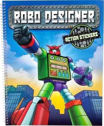 QUADERN TOP MODEL ROBO DESIGNER ACTION STICKERS | 4010070309909 | DEP1960 | Llibreria La Gralla | Llibreria online de Granollers