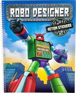QUADERN TOP MODEL ROBO DESIGNER ACTION STICKERS | 4010070309909 | DEP1960 | Llibreria La Gralla | Llibreria online de Granollers