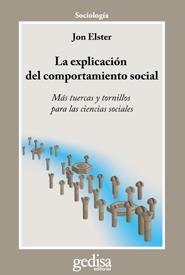 EXPLICACION DEL COMPORTAMIENTO SOCIAL | 9788497842518 | ELSTER, JON | Llibreria La Gralla | Llibreria online de Granollers