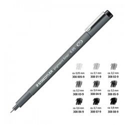 RETOLADOR CALIBRAT 1.2MM NEGRE | 4007817013007 | 308 12-9 | Llibreria La Gralla | Librería online de Granollers