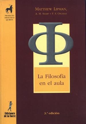 FILOSOFIA EN EL AULA | 9788479603113 | LIPMAN,  | Llibreria La Gralla | Llibreria online de Granollers