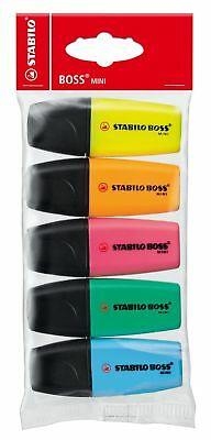 PACK STABILO MINI BOSS 5 COLORS | 4006381480147 | Llibreria La Gralla | Llibreria online de Granollers