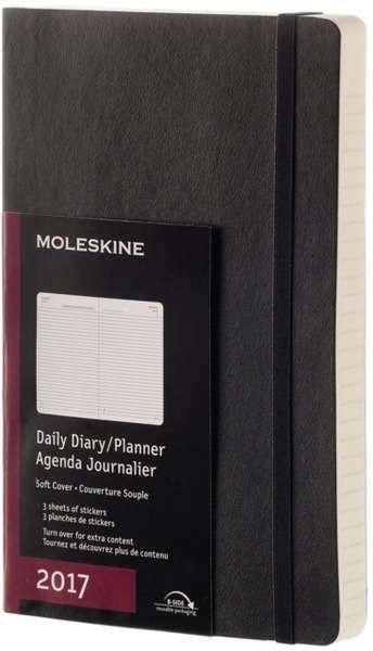 AGENDA 2017 MOLESKINE A5 DP NEGRE | 8051272893229 | Llibreria La Gralla | Librería online de Granollers