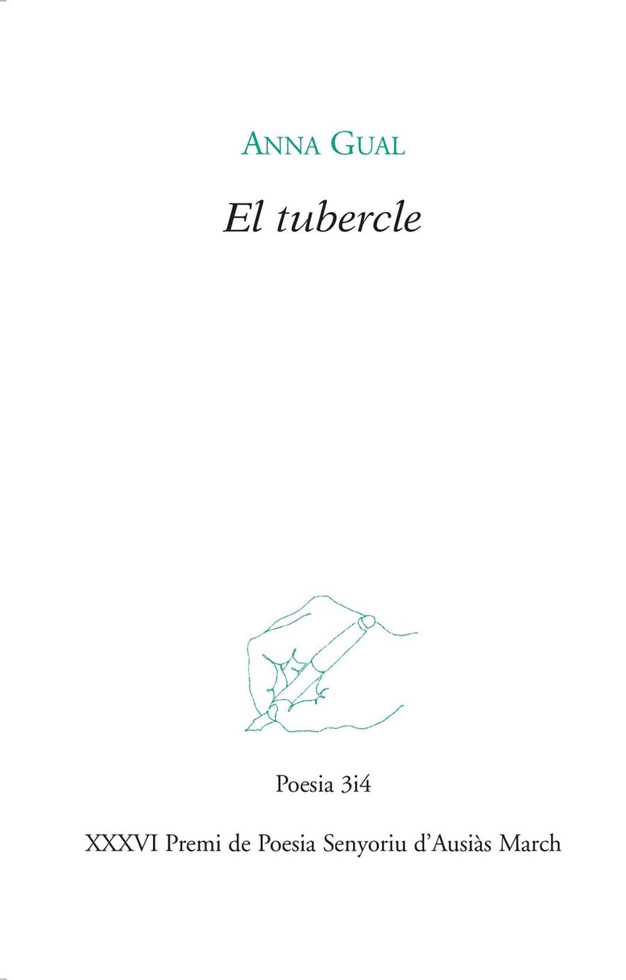 TUBERCLE | 9788416789689 | GUAL, ANNA | Llibreria La Gralla | Llibreria online de Granollers