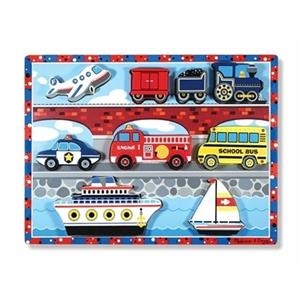 JOGUINA DIDACTICA MELISSA&DOUG PUZZLE VEHICLES | 000772137256 | MEL13725 | Llibreria La Gralla | Librería online de Granollers