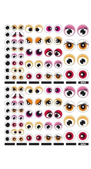 GOMETS AUTOADHESIUS ULLS ROSA TARONJA | 8410782138556 | 13855 | Llibreria La Gralla | Llibreria online de Granollers