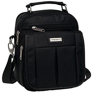 BANDOLERA MOVOM NEGRE TRES CREMALLERES NEGRE 2017 | 8435465009084 | JOU5325751 | Llibreria La Gralla | Llibreria online de Granollers