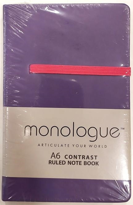 LLIBRETA A6 MONOLOGUE LILA | 8888033314361 | BUS74006314361 | Llibreria La Gralla | Llibreria online de Granollers