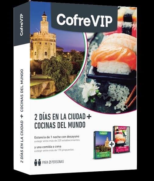 2 DIAS EN LA CIUDAD + COCINAS DEL MUNDO (PACK COFREVIP 2019) | 8436544541792 | VV.AA | Llibreria La Gralla | Llibreria online de Granollers