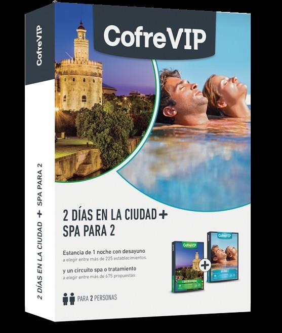2 DIAS EN LA CIUDAD + SPA PARA 2 (PACK COFREVIP 2019) | 8436544541808 | VV.AA | Llibreria La Gralla | Llibreria online de Granollers
