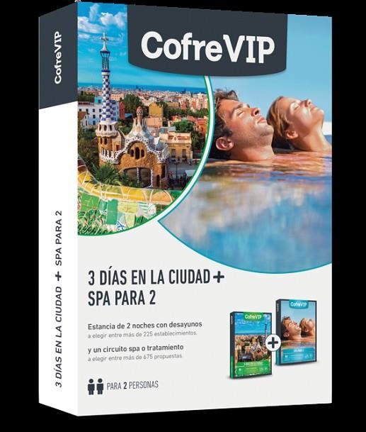 3 DIAS EN LA CIUDAD + SPA PARA 2 (PACK COFREVIP 2019) | 8436544541822 | VV.AA | Llibreria La Gralla | Llibreria online de Granollers