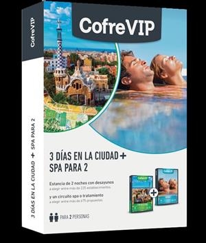 3 DIAS EN LA CIUDAD + SPA PARA 2 (PACK COFREVIP 2019) | 8436544541822 | VV.AA | Llibreria La Gralla | Librería online de Granollers