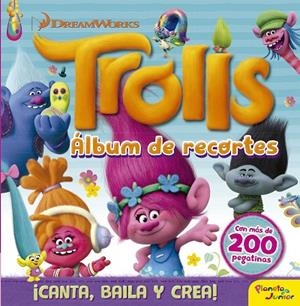TROLLS. ÁLBUM DE RECORTES | 9788408161554 | DREAMWORKS | Llibreria La Gralla | Librería online de Granollers