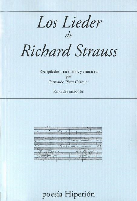 LIEDER DE RICHARD STRAUSS (EDICIÓ BILINGÜE) | 9788490020791 | STRAUSS, RICHARD | Llibreria La Gralla | Llibreria online de Granollers