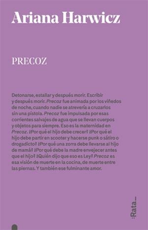 PRECOZ | 9788416738168 | HARWICZ, ARIANA | Llibreria La Gralla | Librería online de Granollers