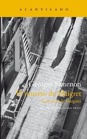 MUERTO DE MAIGRET, EL | 9788416748167 | SIMENON, GEORGES | Llibreria La Gralla | Llibreria online de Granollers