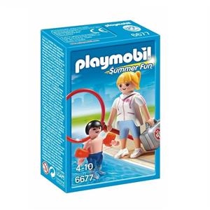 PLAYMOBIL SUMMER FUN PISCINA AMB NEN I SOCORRISTA | 4008789066770 | PLAYMOBIL | Llibreria La Gralla | Librería online de Granollers