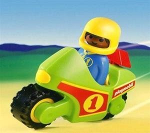PLAYMOBIL 1 2 3 MOTORISTA | 4008789067197 | PLAYMOBIL | Llibreria La Gralla | Librería online de Granollers