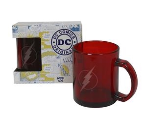 TASSA DE VIDRE DC CÒMICS LOGO FLASH | 8436546892151 | SD TOYS | Llibreria La Gralla | Librería online de Granollers