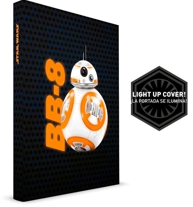 LLIBRETA STAR WARS AMB LLUM BB-8 | 8436546898283 | SD TOYS | Llibreria La Gralla | Librería online de Granollers