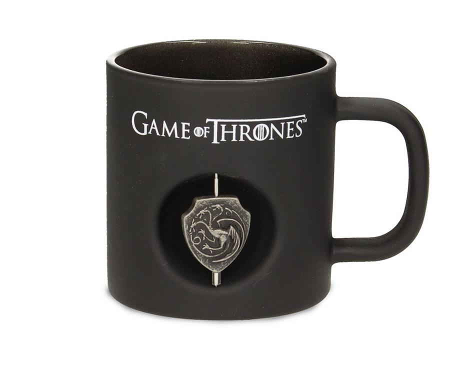TASSA DE VIDRE GAME OF THRONES LOGO CASA TARGARYEN GIRATORI | 8436546897552 | SD TOYS | Llibreria La Gralla | Llibreria online de Granollers