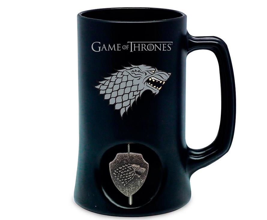 GERRA CERAMICA GAME OF THRONES LOGO STARK GIRATORI | 8436546898030 | SD TOYS | Llibreria La Gralla | Llibreria online de Granollers
