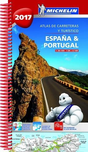 ATLAS DE CARRETERAS Y TURÍSTICO ESPAÑA & PORTUGAL 2017 | 9782067217690 | VARIOS AUTORES | Llibreria La Gralla | Librería online de Granollers