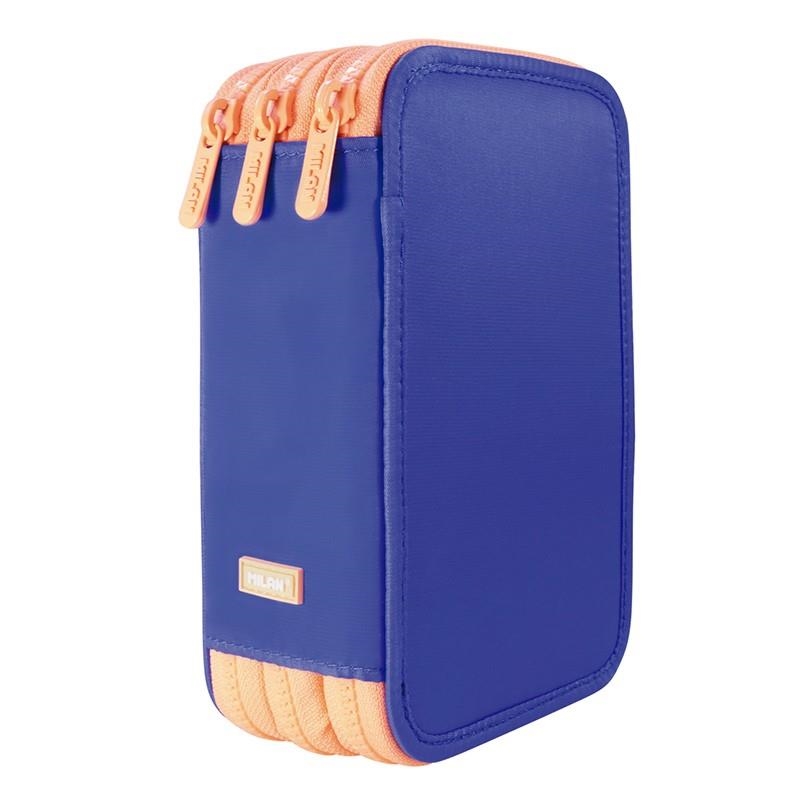 PLUMIER MILAN TRES PISOS BLAU | 8411574064183 | MIL081364FH5P | Llibreria La Gralla | Llibreria online de Granollers