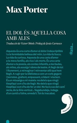 DOL ÉS AQUELLA COSA AMB ALES, EL | 9788494489143 | PORTER, MAX | Llibreria La Gralla | Librería online de Granollers