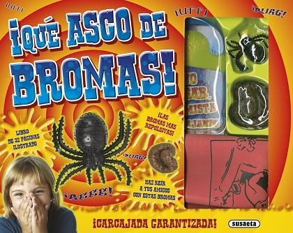 QUÉ ASCO DE BROMAS! | 9788467749182 | SUSAETA, EQUIPO | Llibreria La Gralla | Llibreria online de Granollers