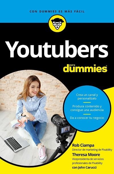 YOUTUBERS PARA DUMMIES | 9788432903144 | CIAMPA, ROB / MOORE, THERESA / CARUCCI, JOHN | Llibreria La Gralla | Llibreria online de Granollers