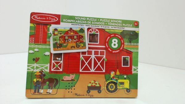 JOGUINA DIDACTICA MELISSA&amp;DOUG  ANIMALS GRANJA FUSTA | 000772428002 | MEL42800 | Llibreria La Gralla | Llibreria online de Granollers