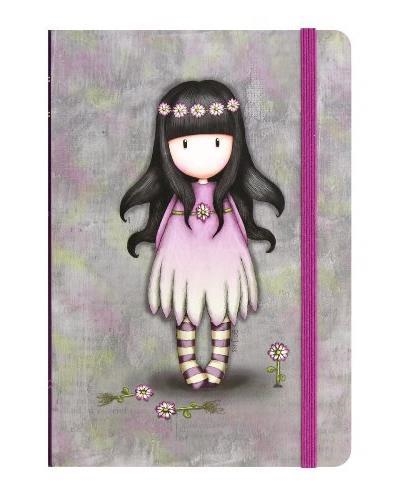 LLIBRETA GORJUSS A5 TAPA DURA GOMA NENA FLORS | 5018997408841 | GOR8245840884 | Llibreria La Gralla | Llibreria online de Granollers