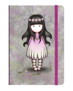 LLIBRETA GORJUSS A5 TAPA DURA GOMA NENA FLORS | 5018997408841 | GOR8245840884 | Llibreria La Gralla | Llibreria online de Granollers