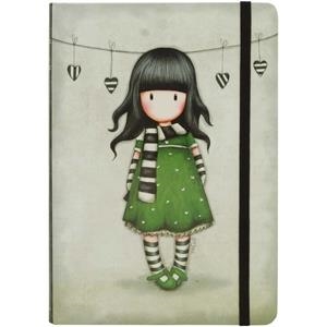 LLIBRETA GORJUSS A5 TAPA DURA NENA VESTIT VERD | 5018997408803 | GOR8245840880 | Llibreria La Gralla | Llibreria online de Granollers