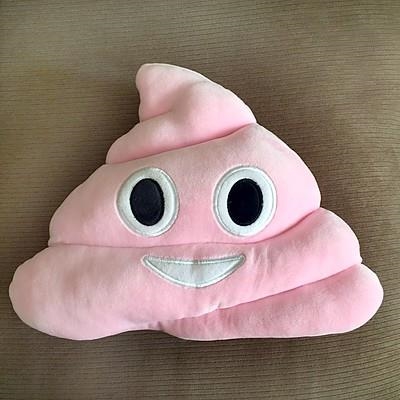 COIXI EMOTICONA CACA ROSA 32 CMS | 8434364003322 | EMOTICON WORLD | Llibreria La Gralla | Llibreria online de Granollers