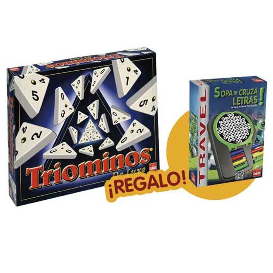 TRIOMINOS DE LUXE + SOPA DE CRUZA LETRAS | 8711808606067 | VV.AA | Llibreria La Gralla | Librería online de Granollers